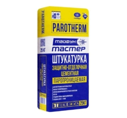 Штукатурка защитно-цементная Тайфун Мастер Parotherm