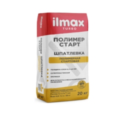 Шпатлевка полимер старт ilmax turbo